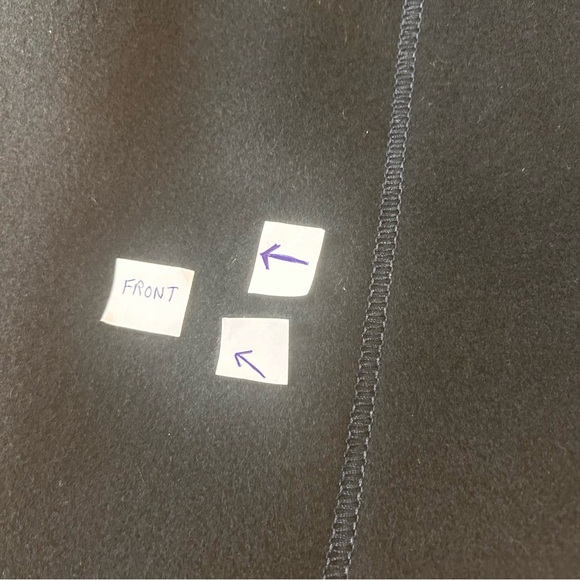 Fleurette coat cashmere blend loro PIANA womens sz 12 navy blue classic luxury - Picture 15 of 16